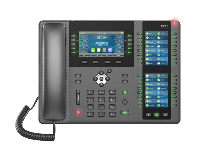 IP对讲调度电话主机X210